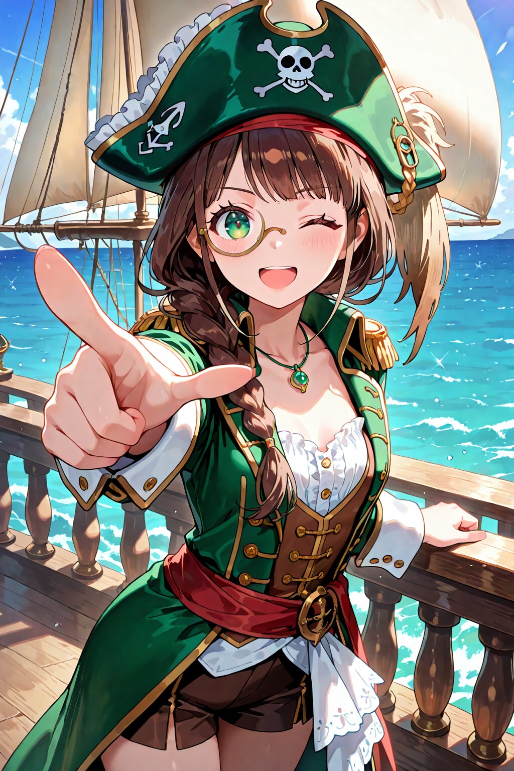 海賊になろう | の人気AIイラスト・グラビア