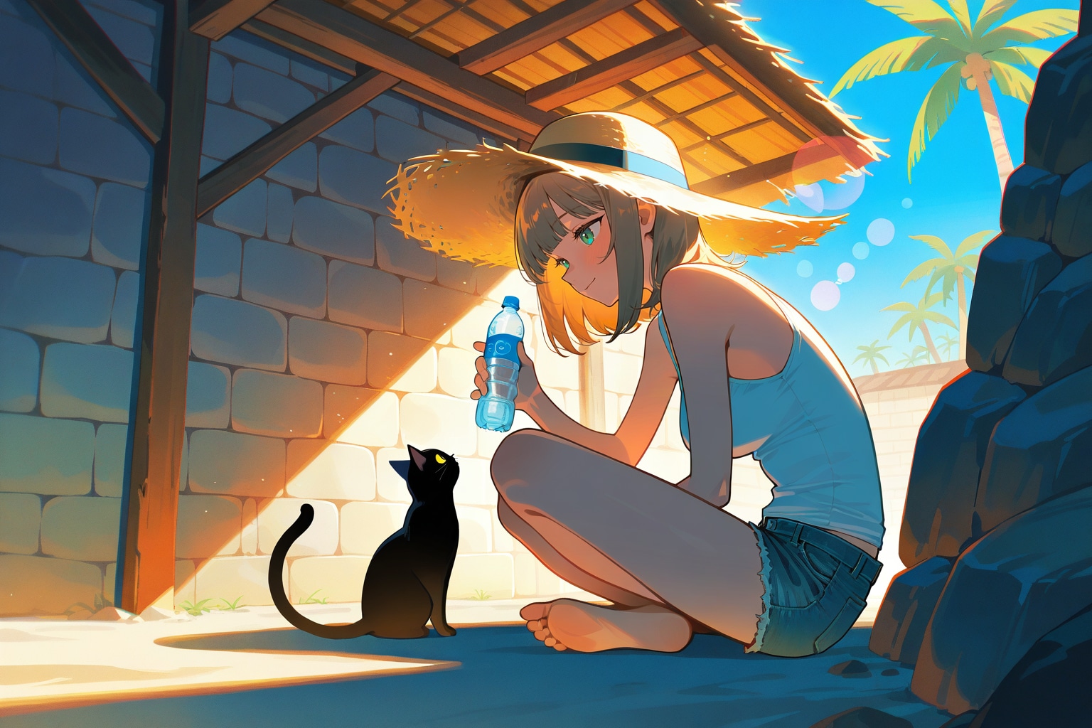 お前も飲むか？ | の人気AIイラスト・グラビア