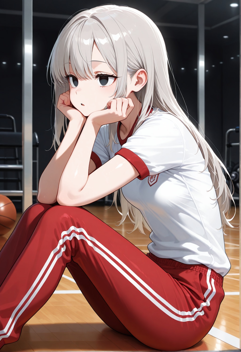 ぼーっとしている宮成桃さん