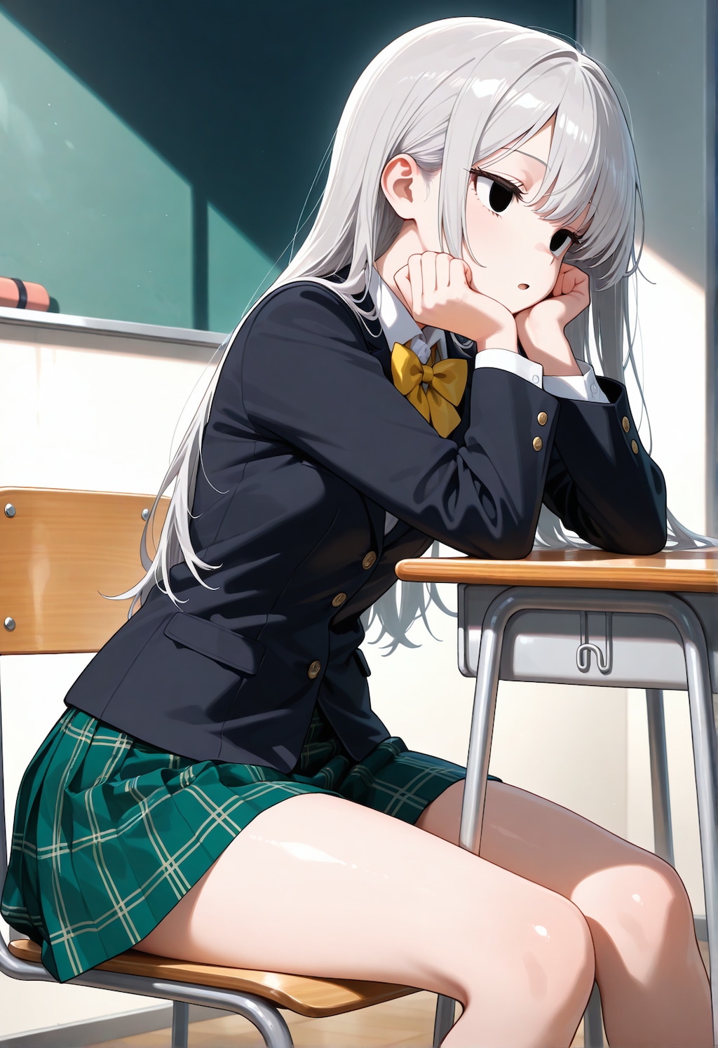 ぼーっとしている宮成桃さん