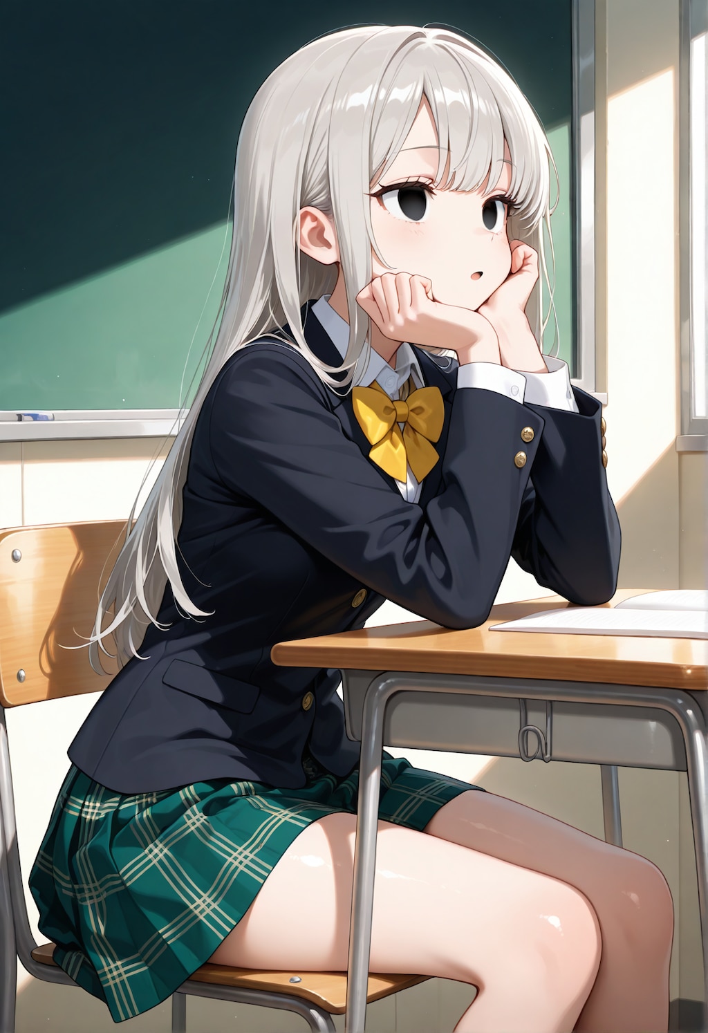 ぼーっとしている宮成桃さん