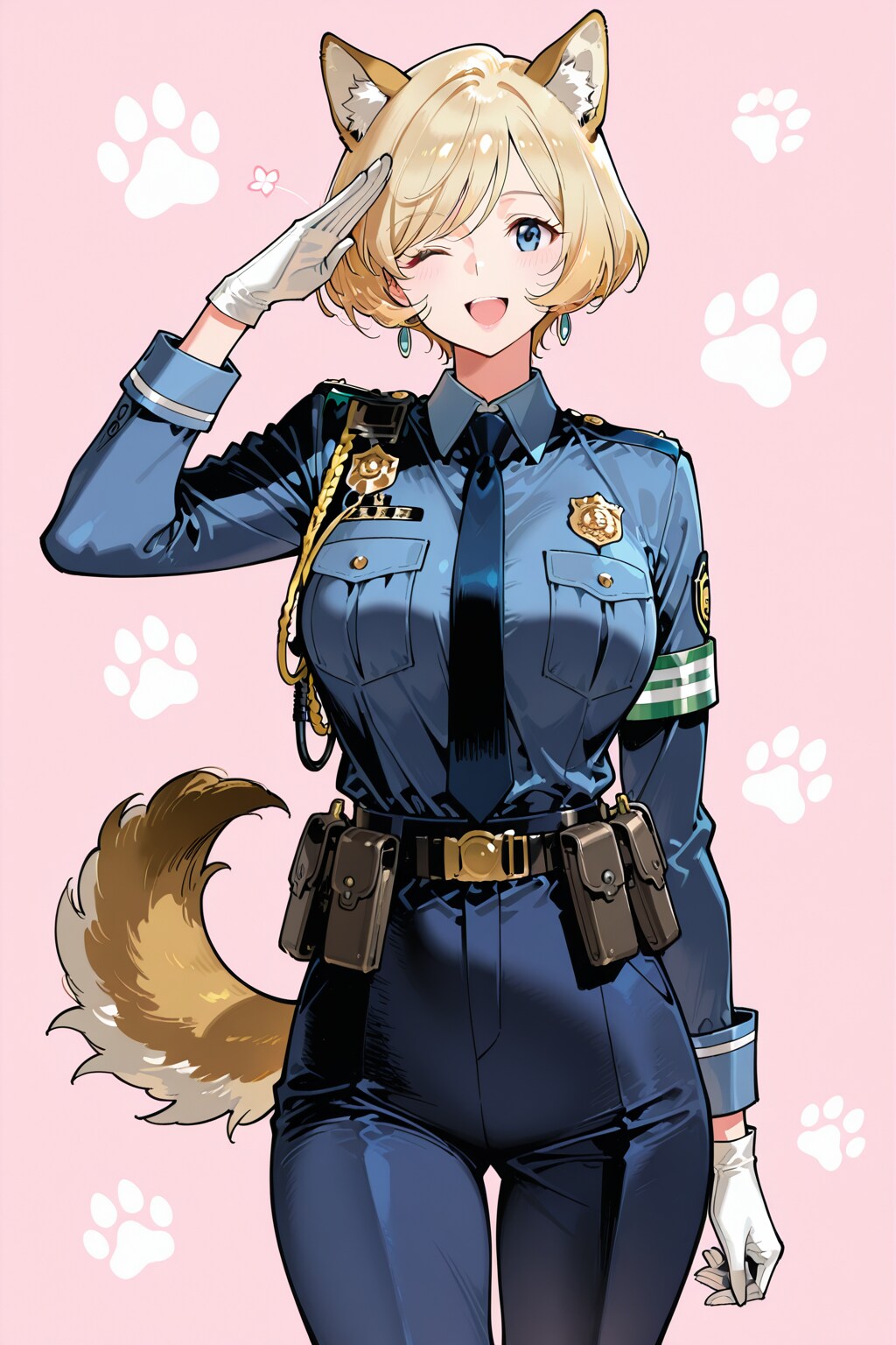 牝犬のお巡りさん