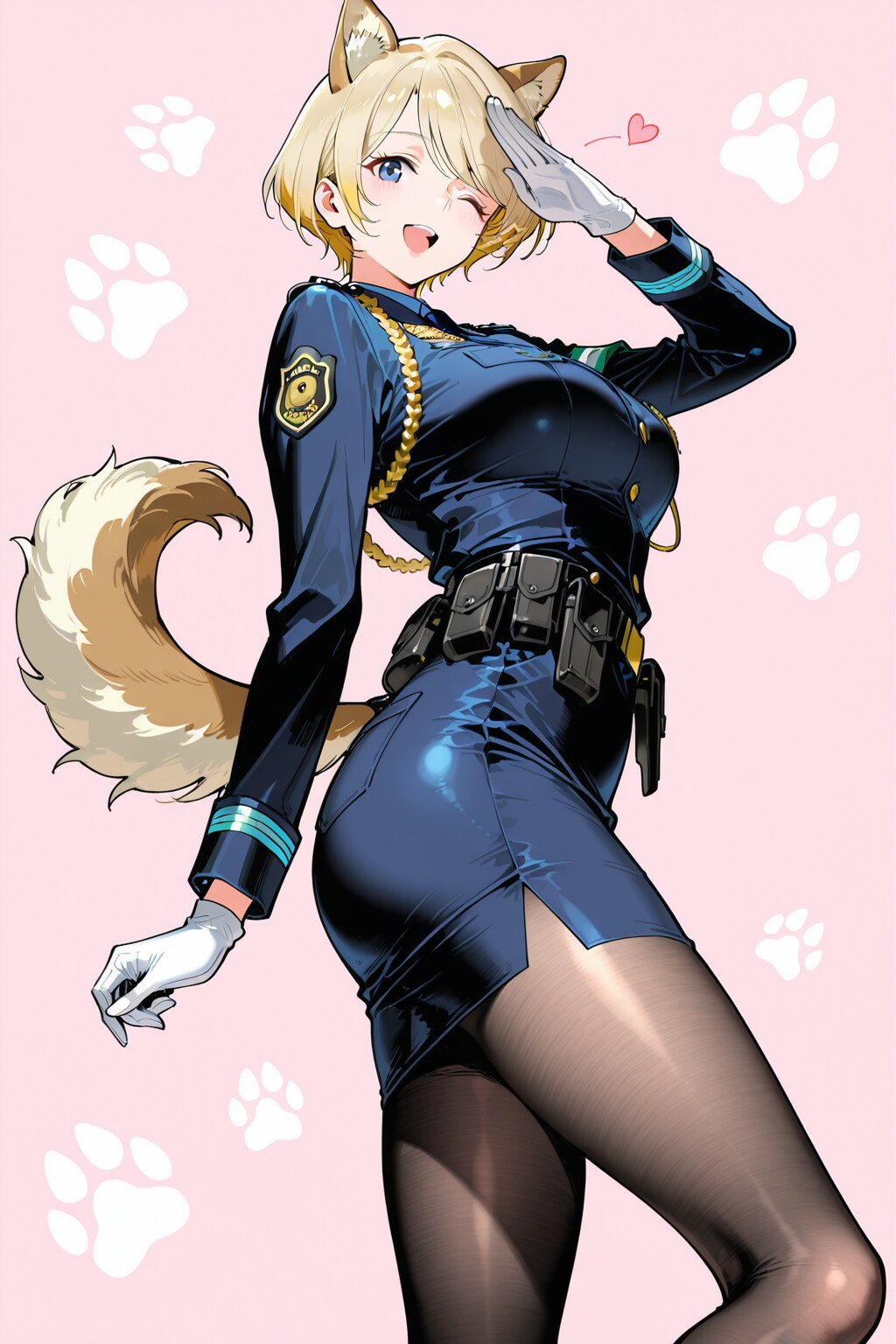 牝犬のお巡りさん