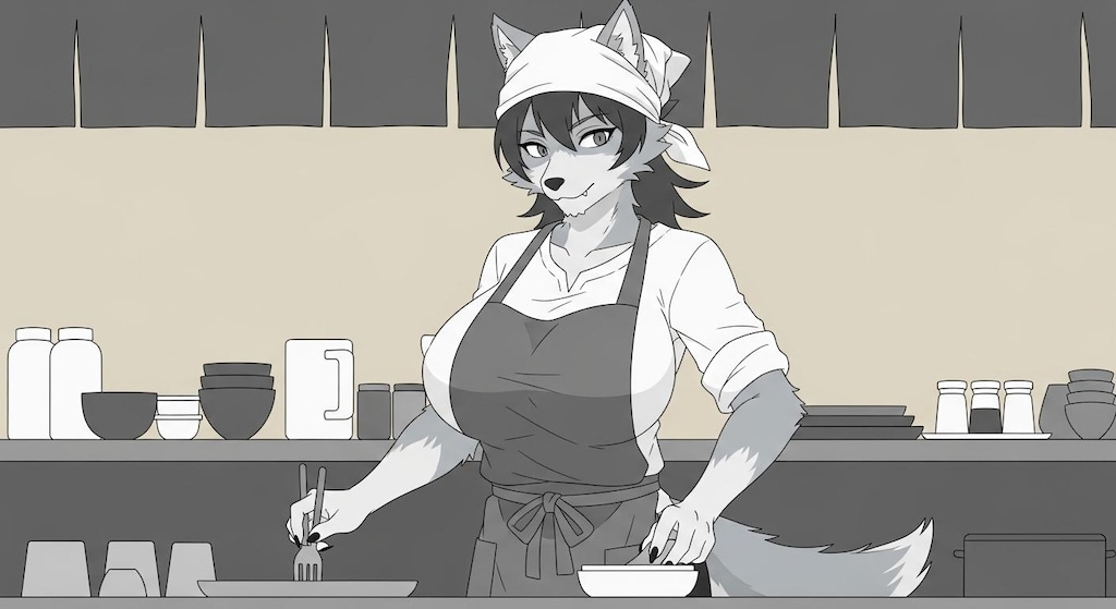 おおかみのおかみさん