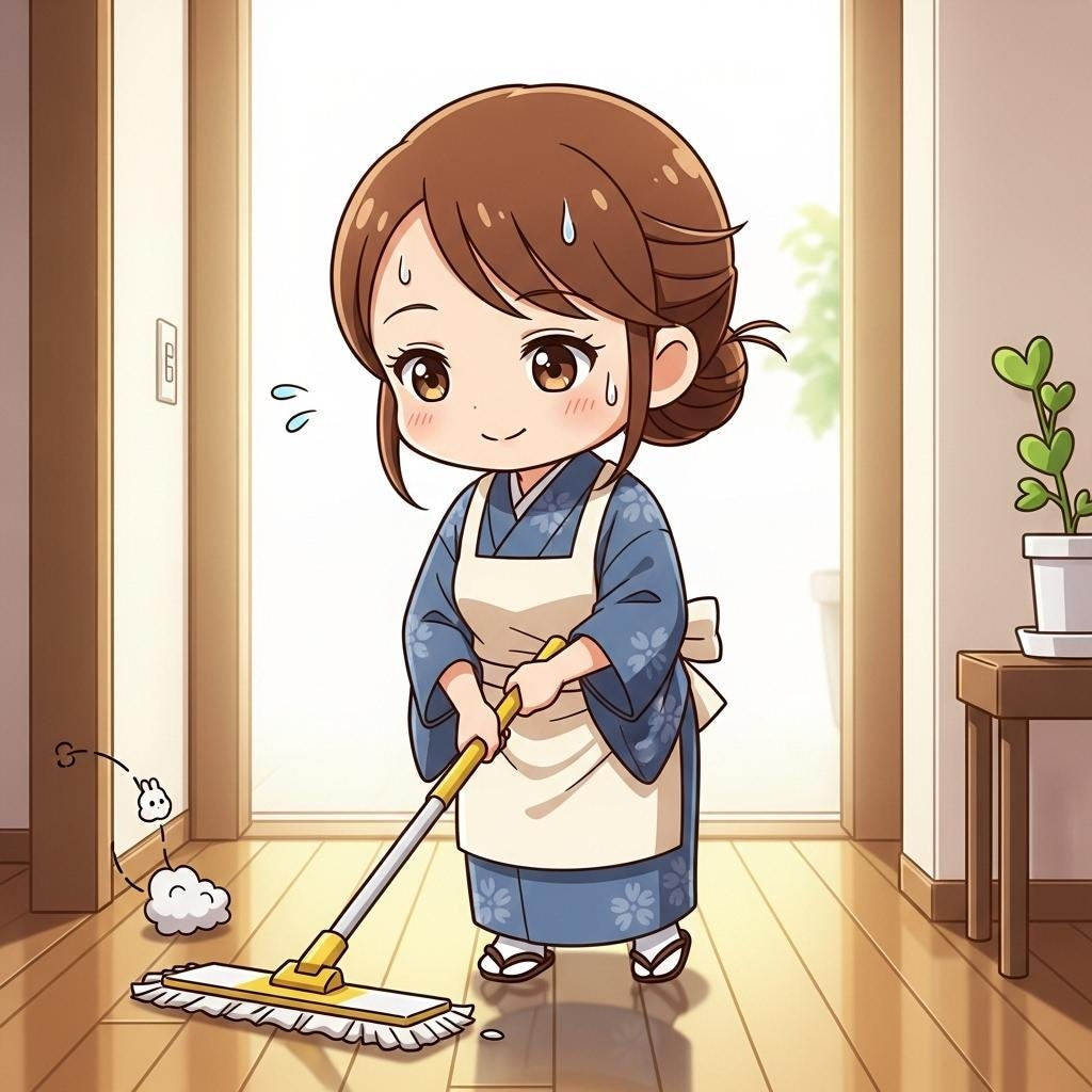 主婦、和夢さん40歳の日常～お掃除