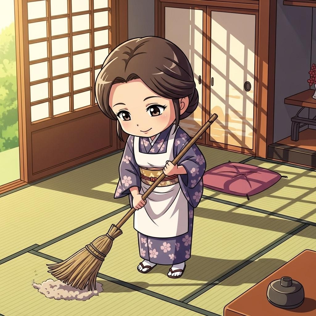 主婦、和夢さん40歳の日常～お掃除