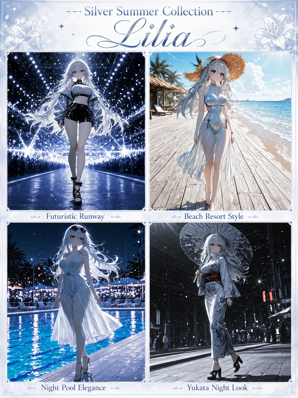 Silver Summer Collection: Lilia