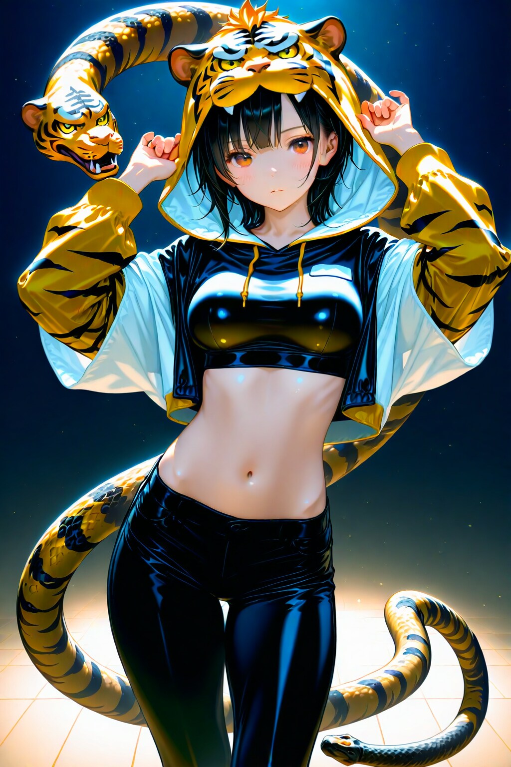 ぬえ風のコスプレ