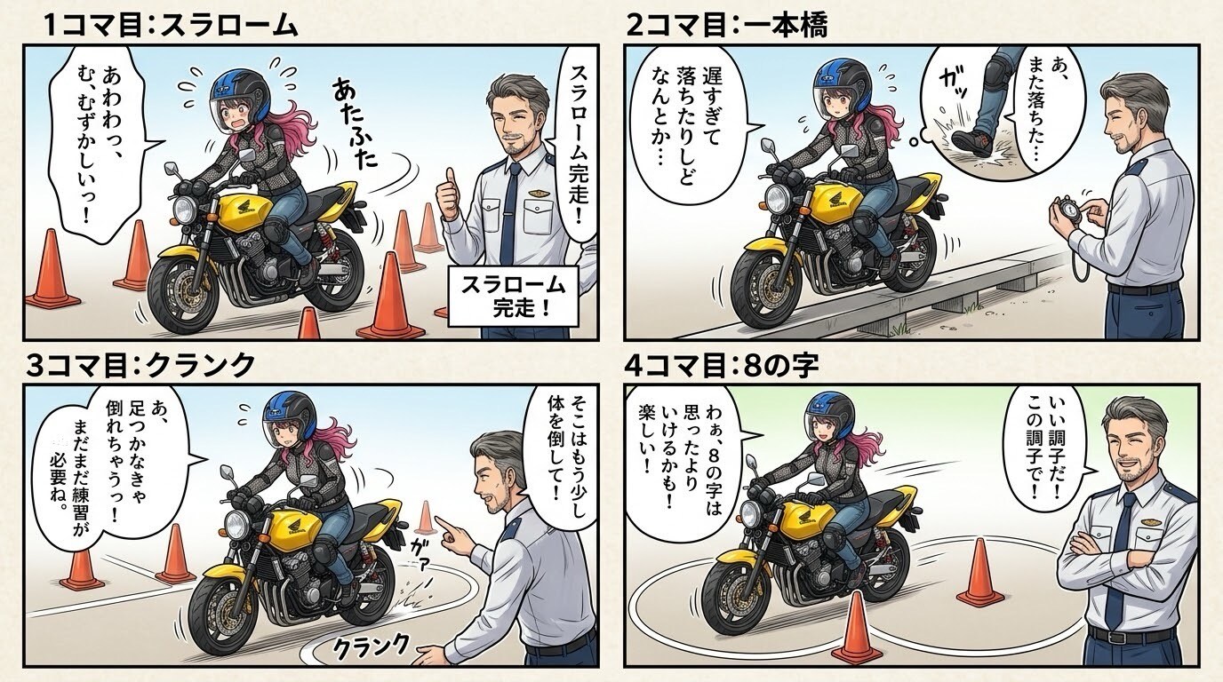 Sumiちゃん普通二輪免許への道④ | の人気AIイラスト・グラビア