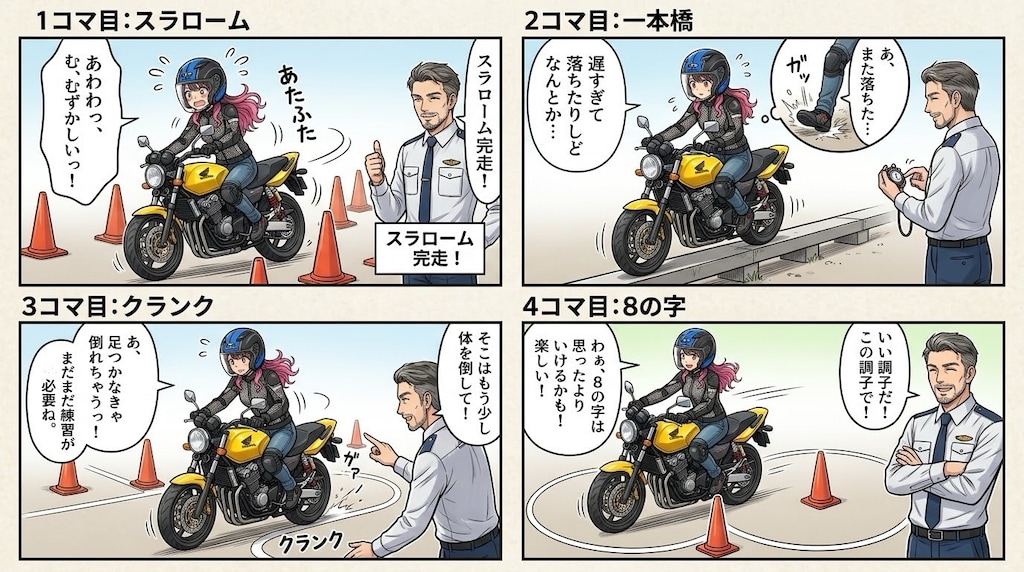 Sumiちゃん普通二輪免許への道④