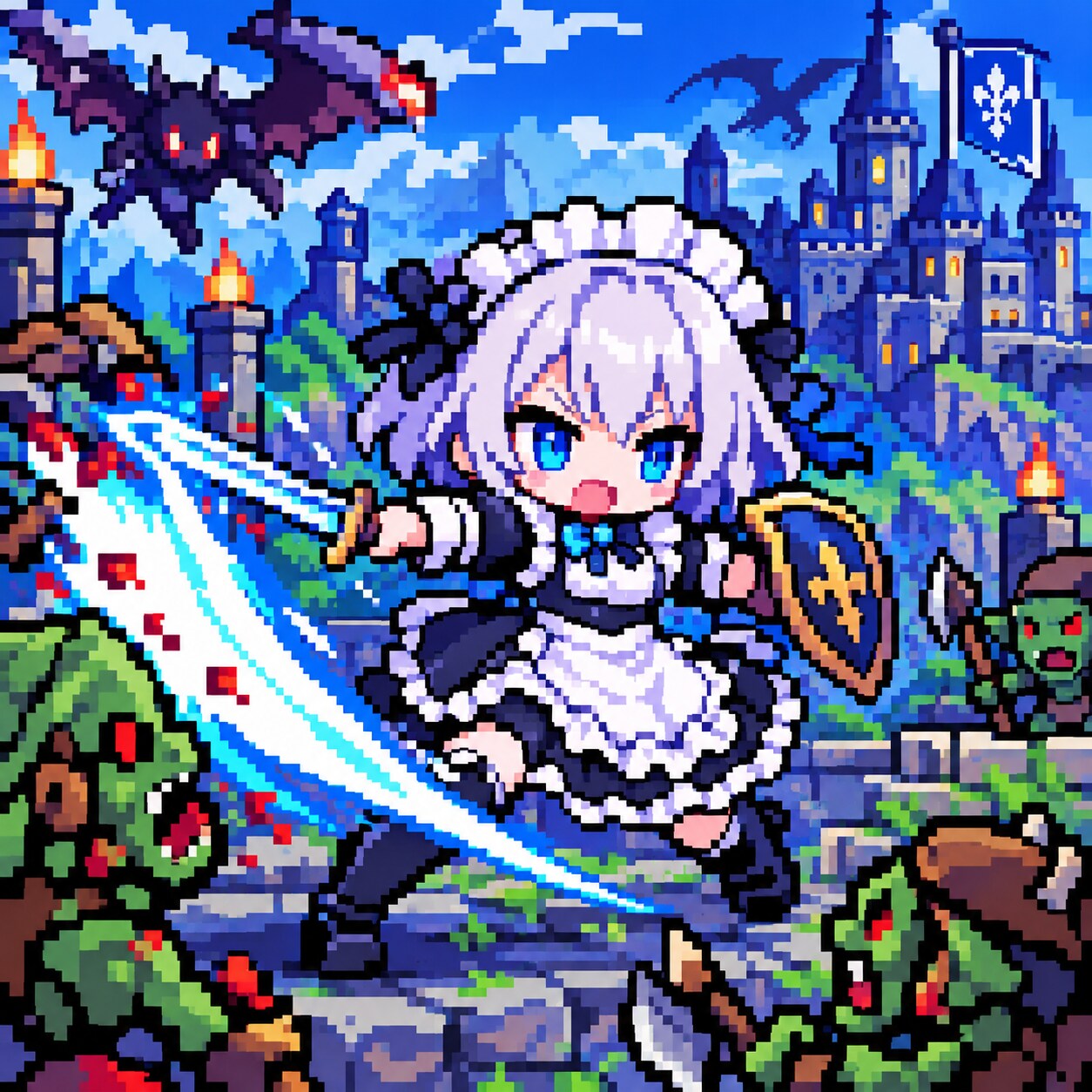 戦いますわ！ | の人気AIイラスト・グラビア