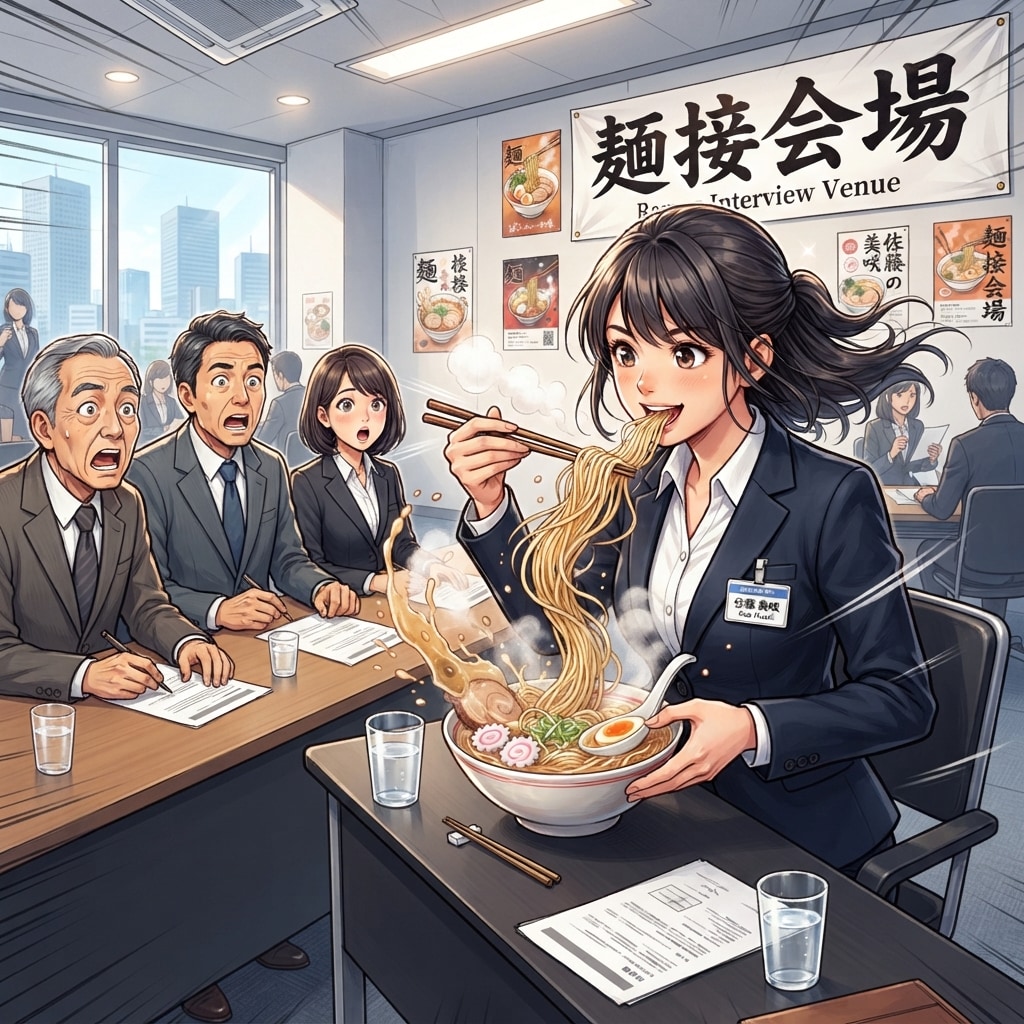 麺接会場→面接会場