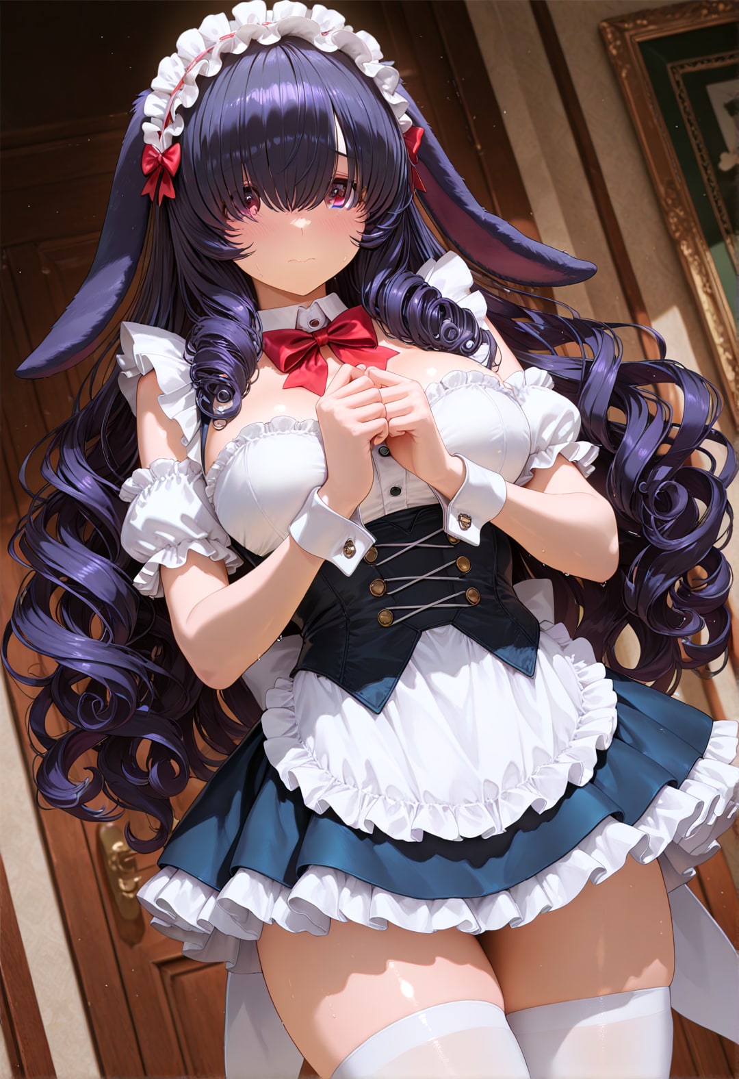 【借】垂水すみれちゃんのメイド服 | の人気AIイラスト・グラビア