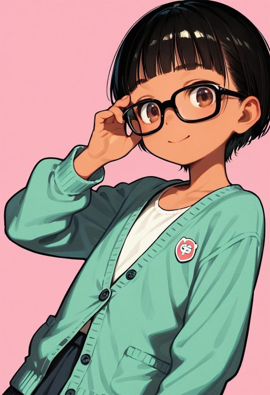 春なのでちょいとイメチェンを図るあの子