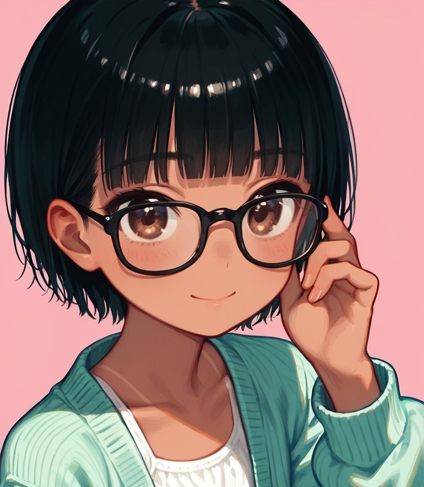 春なのでちょいとイメチェンを図るあの子 | の人気AIイラスト・グラビア