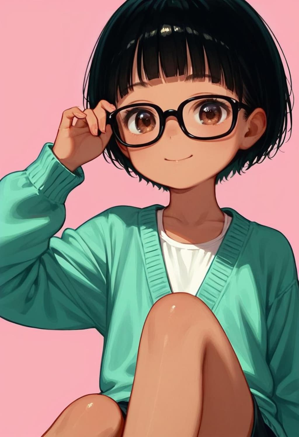 春なのでちょいとイメチェンを図るあの子