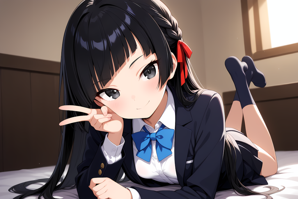 the pose