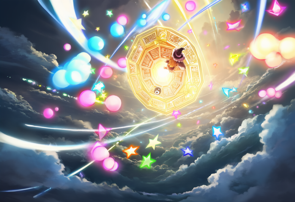 東方　霧雨魔理沙　弾幕ごっこ　ワイド版