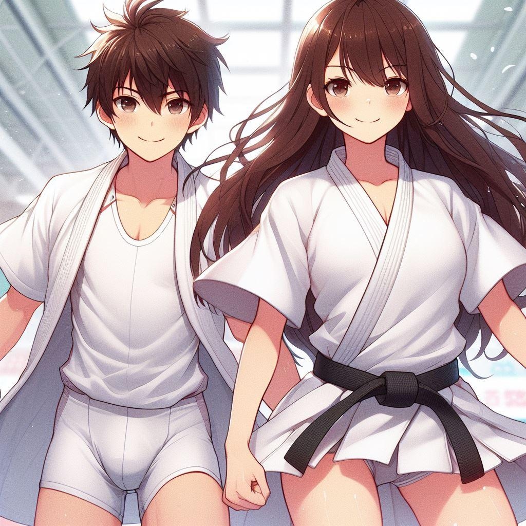 男女合同柔道部！！押忍！！