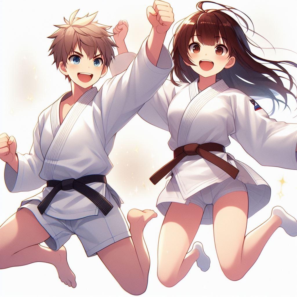 男女合同柔道部！！押忍！！