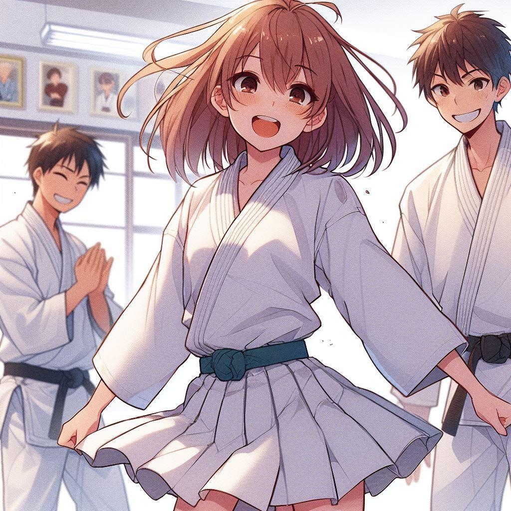 男女合同柔道部！！押忍！！