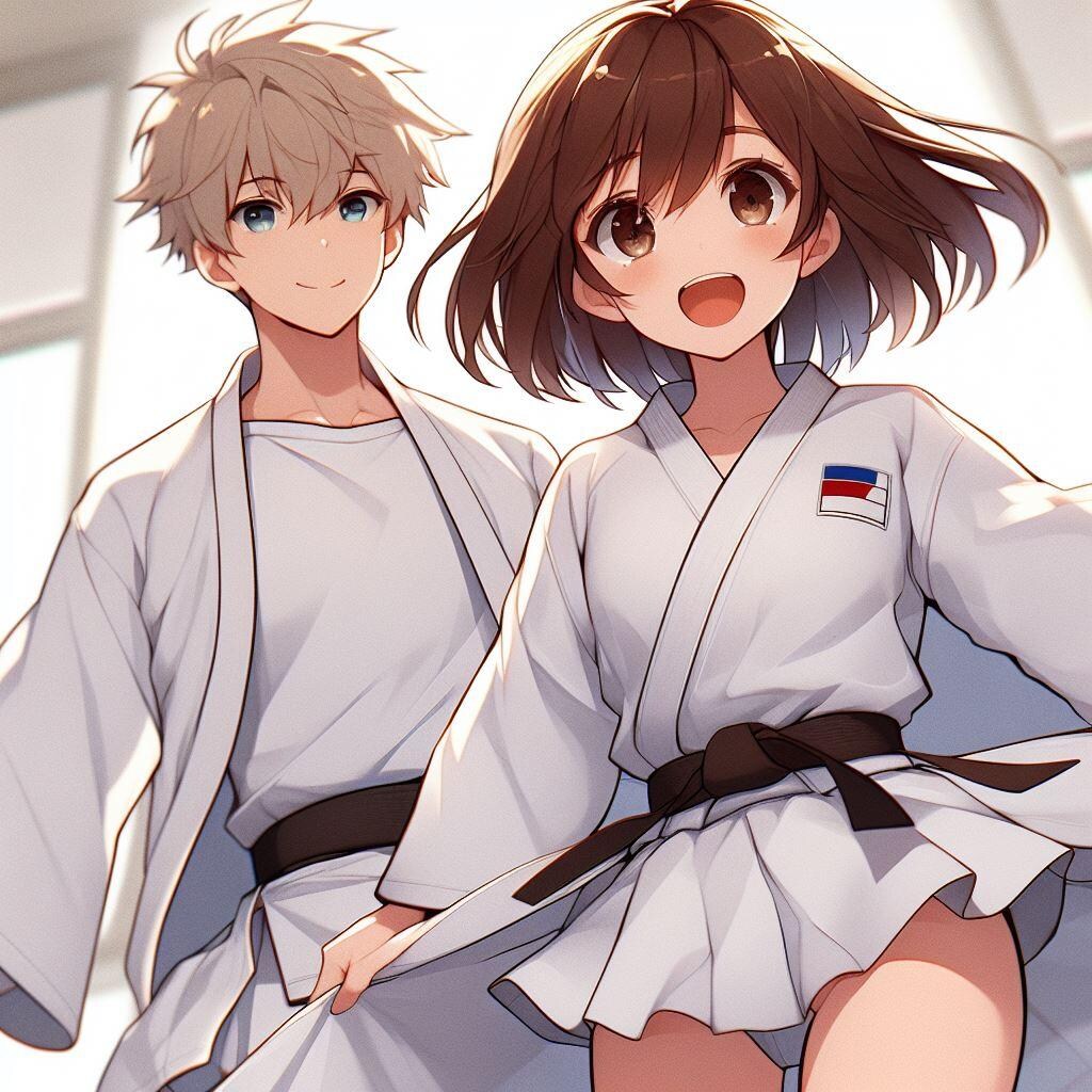 男女合同柔道部！！押忍！！