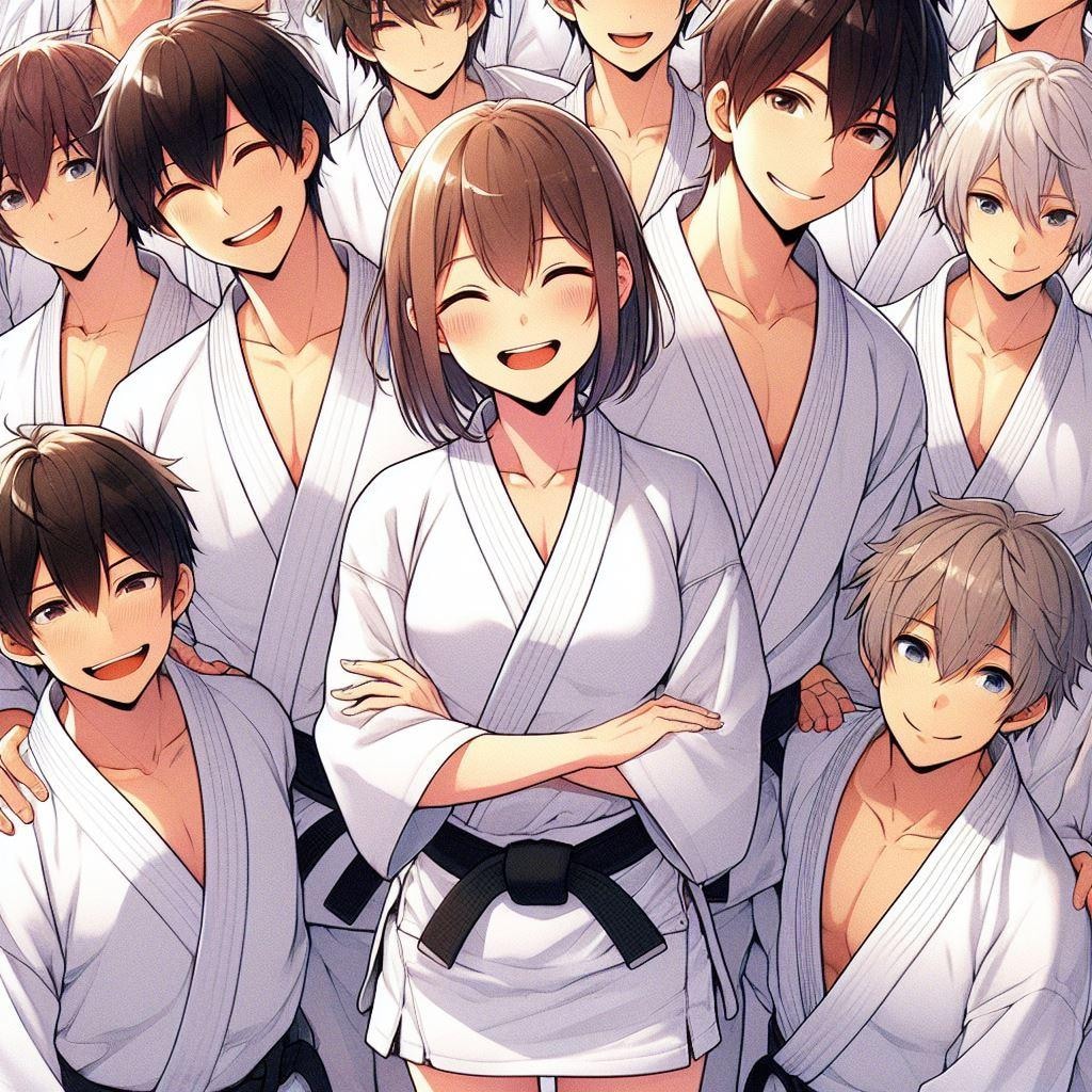 男女合同柔道部！！押忍！！