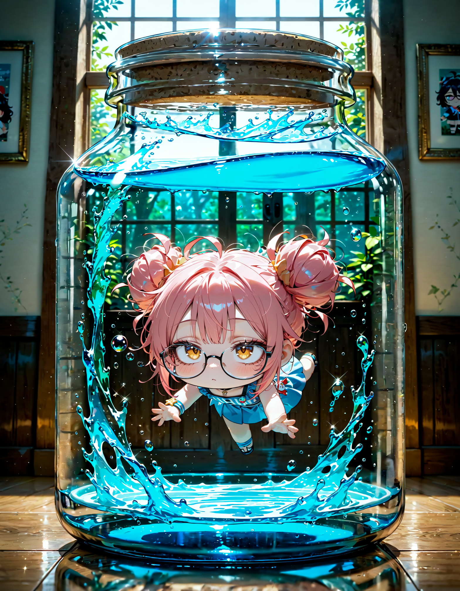 今日は何の日？　アルカリイオン水の日 | の人気AIイラスト・グラビア