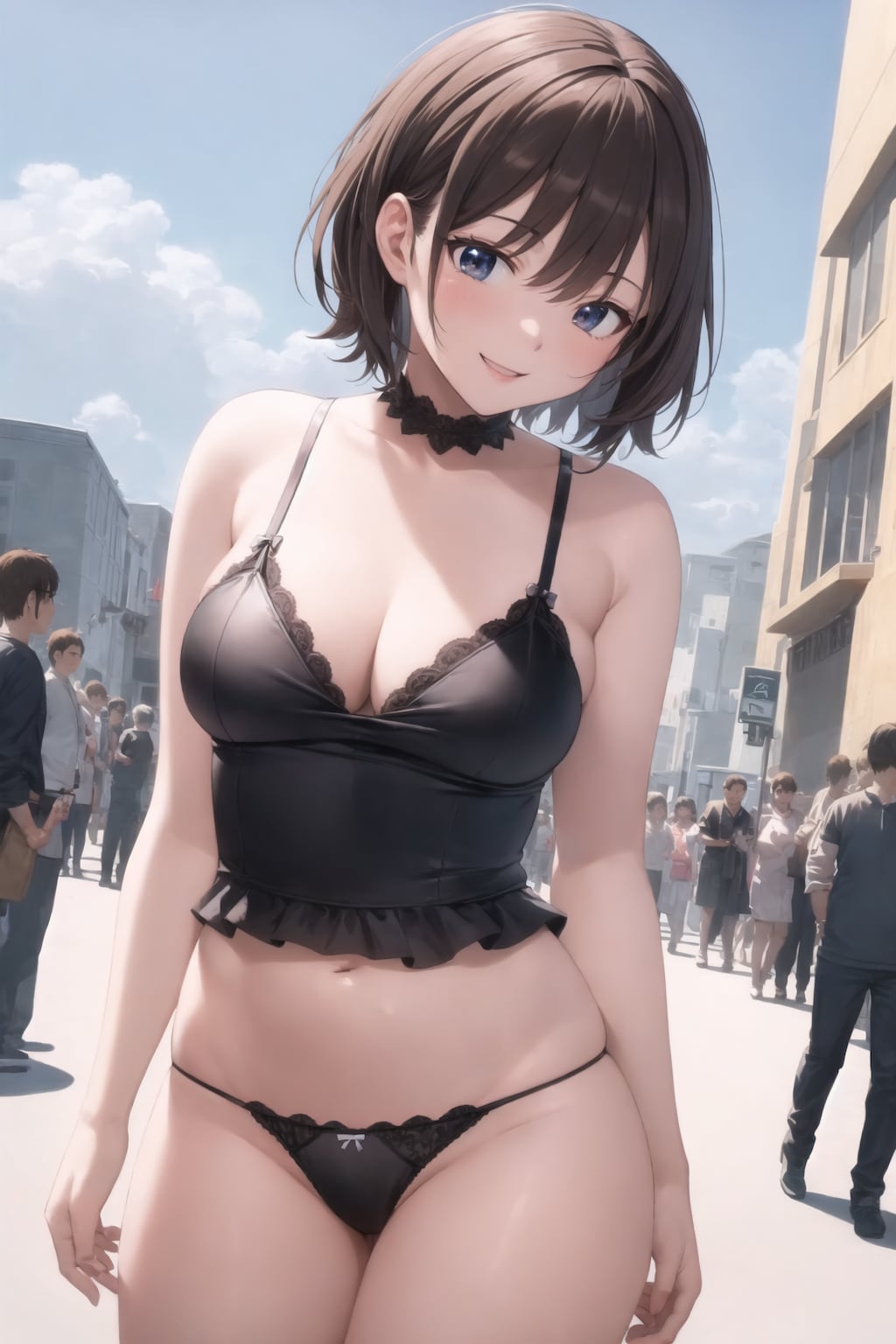 下着露出お姉さん(27)