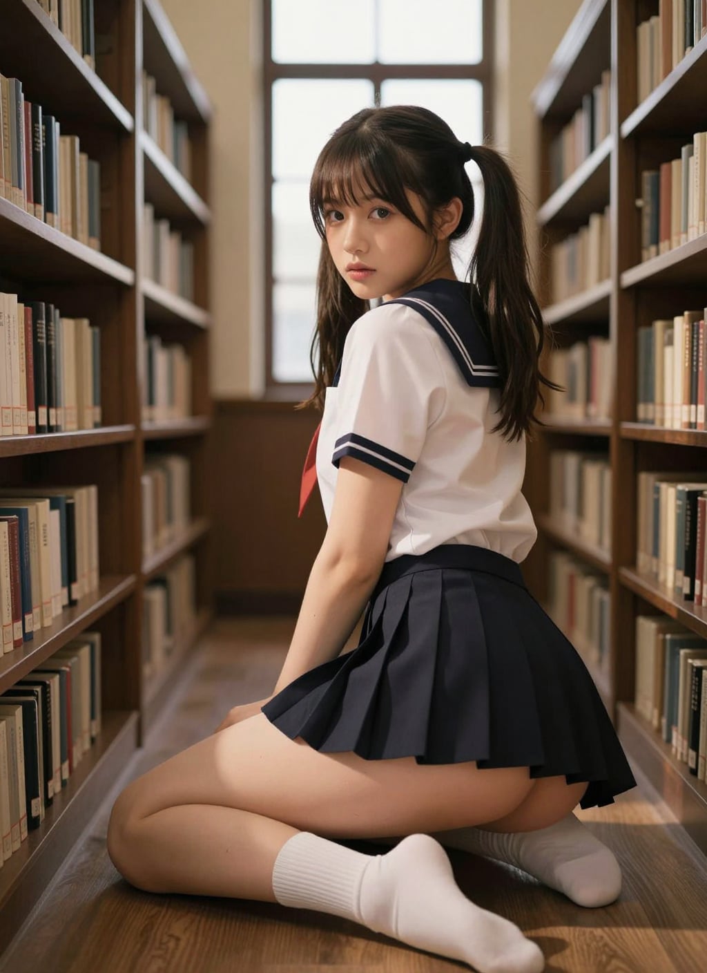 セーラー服とお尻