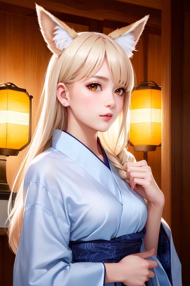 浴衣狐
