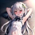 白ワンピpussy 8枚目