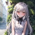 白ワンピpussy 2枚目