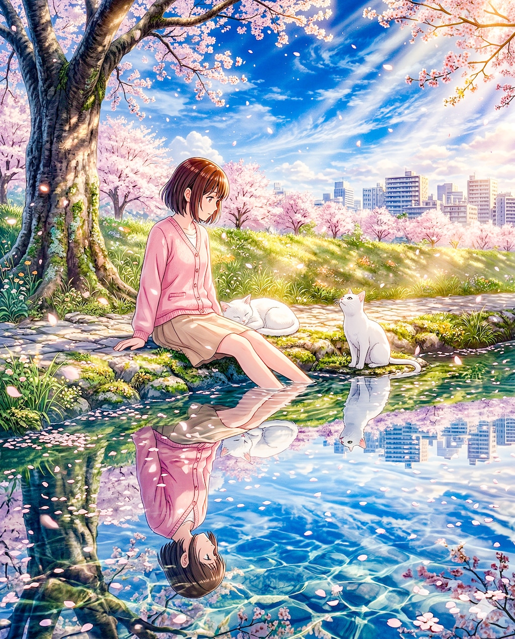 まだ冷たいね