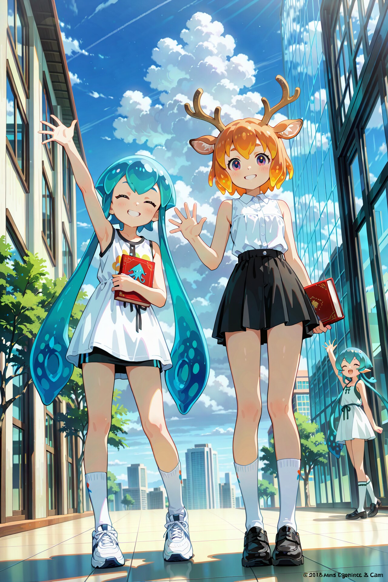 烏賊鹿大学 | の人気AIイラスト・グラビア