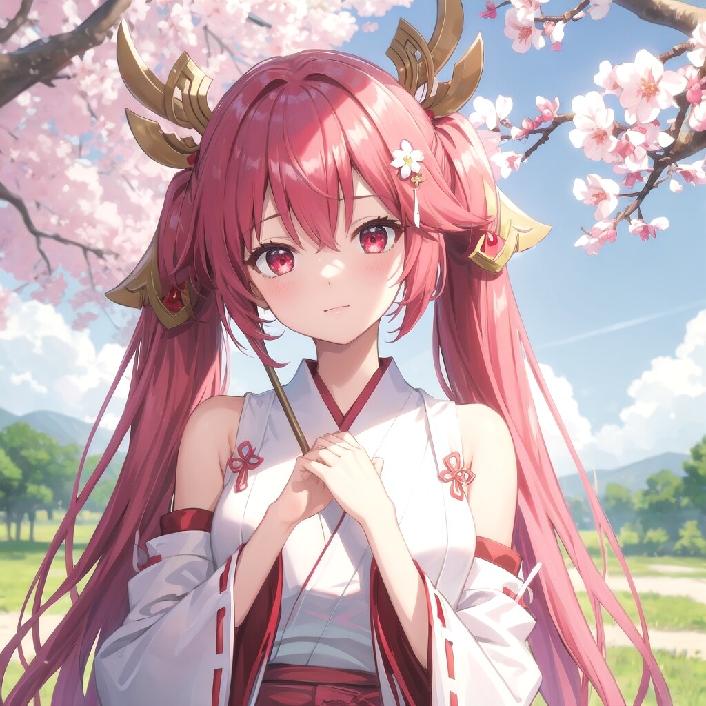 桜ミクの巫女⛩️