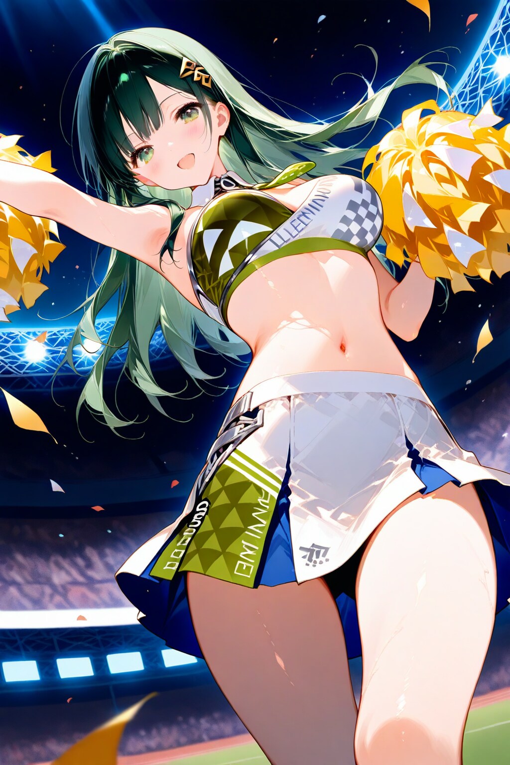 フレフレ少女（GRYPHON）ちちぷいのみんな応援します♪