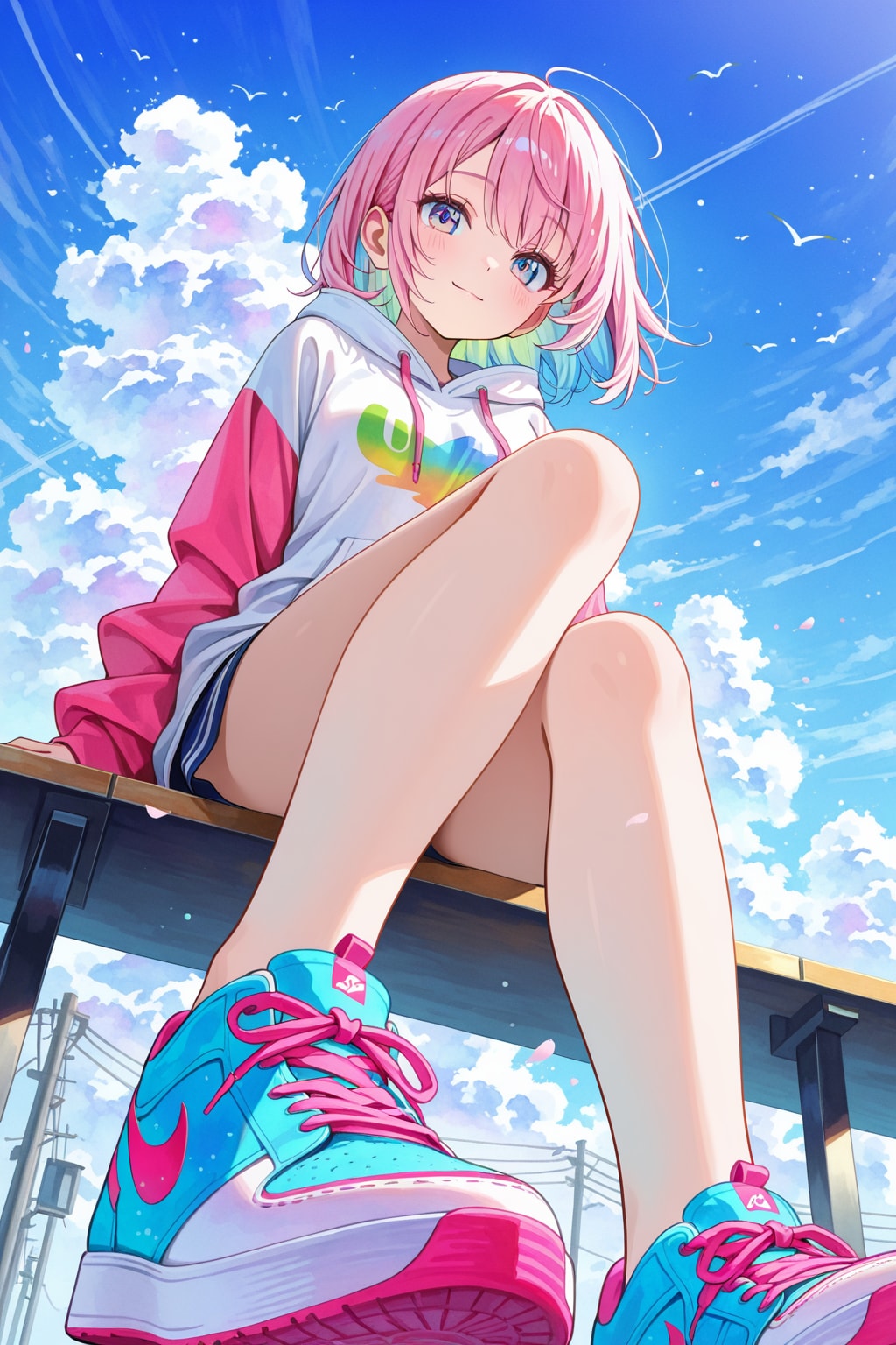 スニーカー。