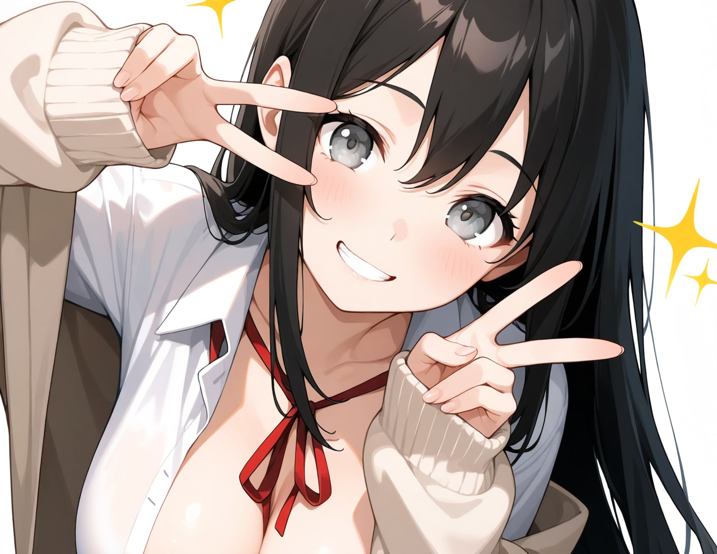 ダブルピース
