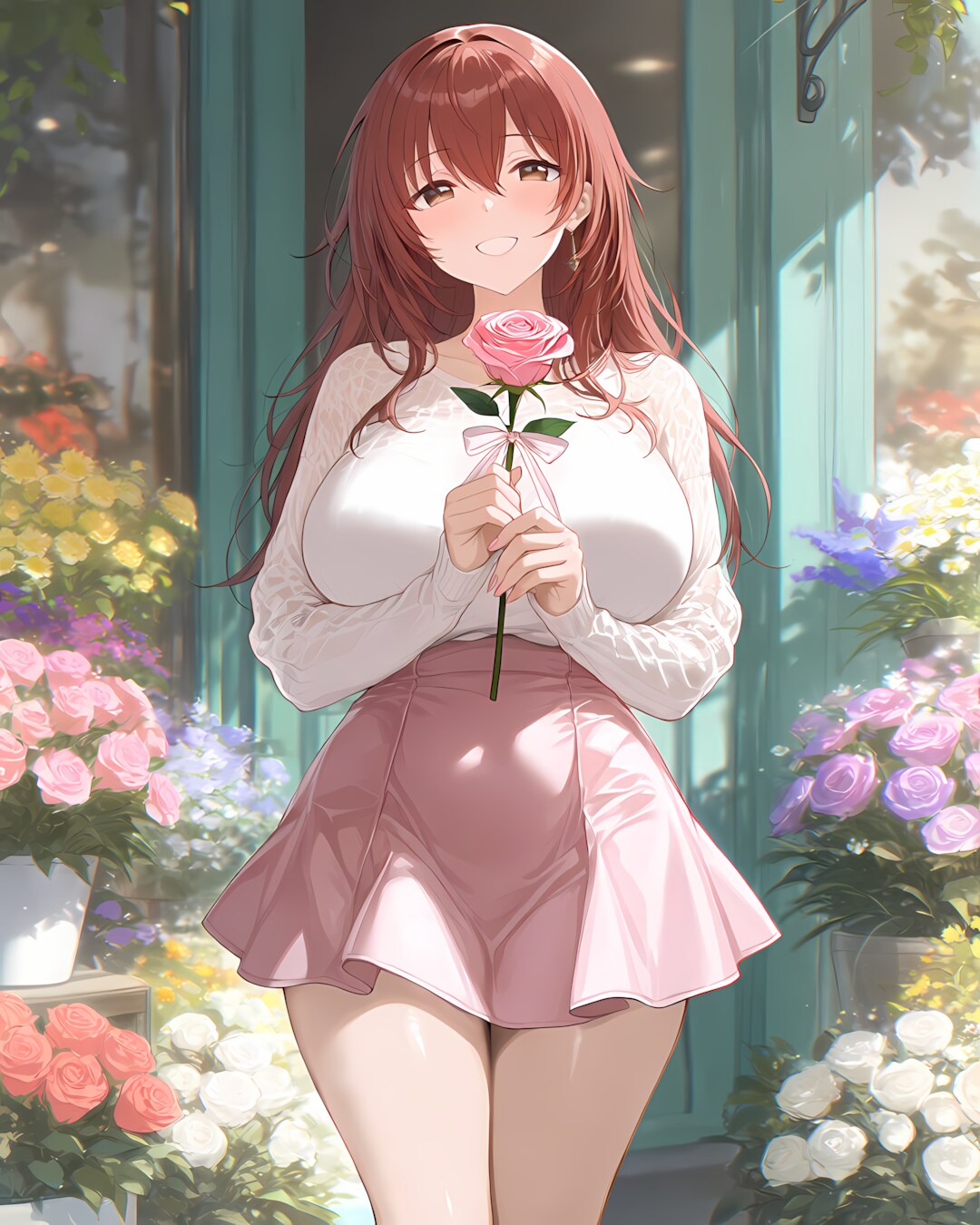 🌹ロマンスの日に、一輪の薔薇を…✨