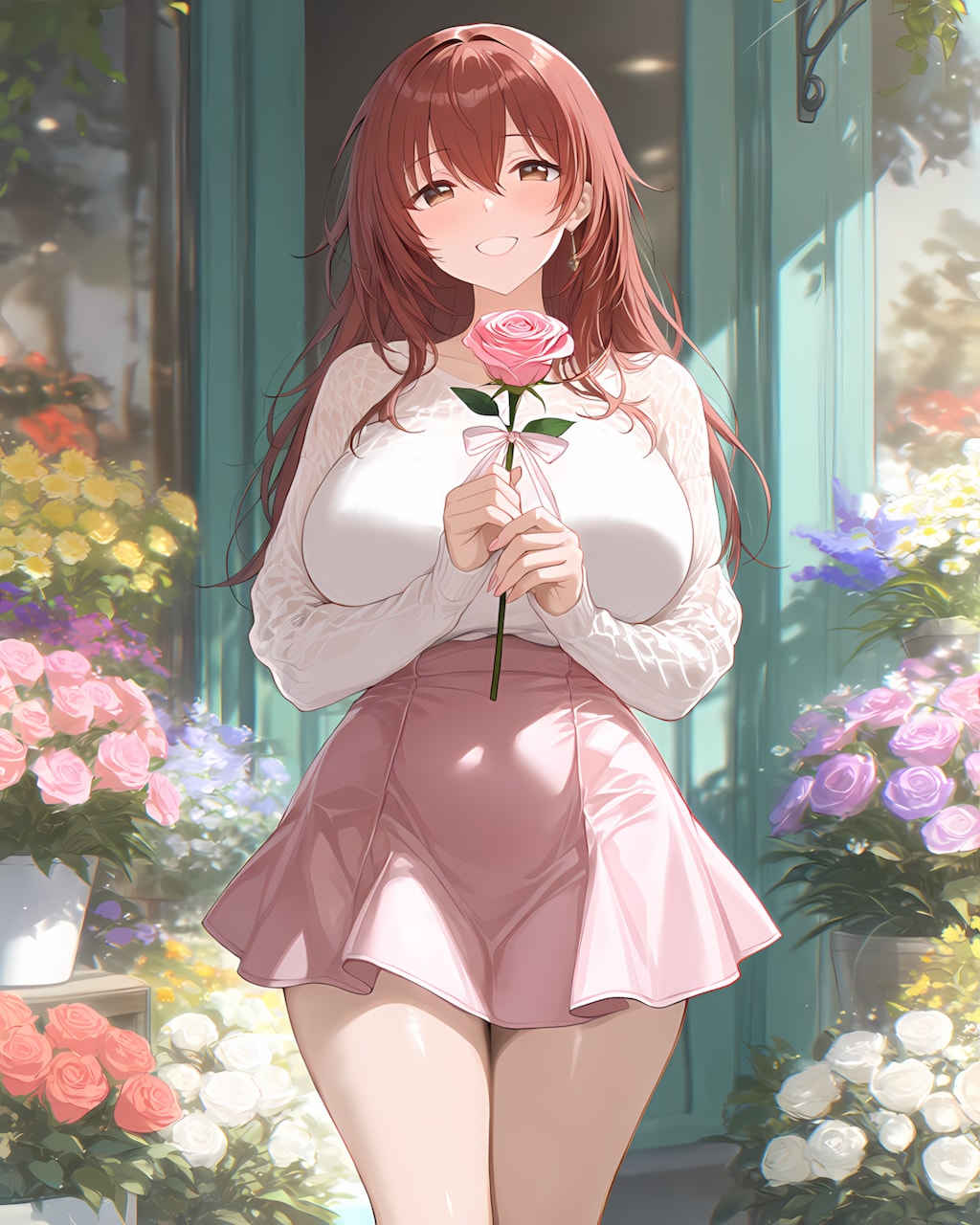 🌹ロマンスの日に、一輪の薔薇を…✨