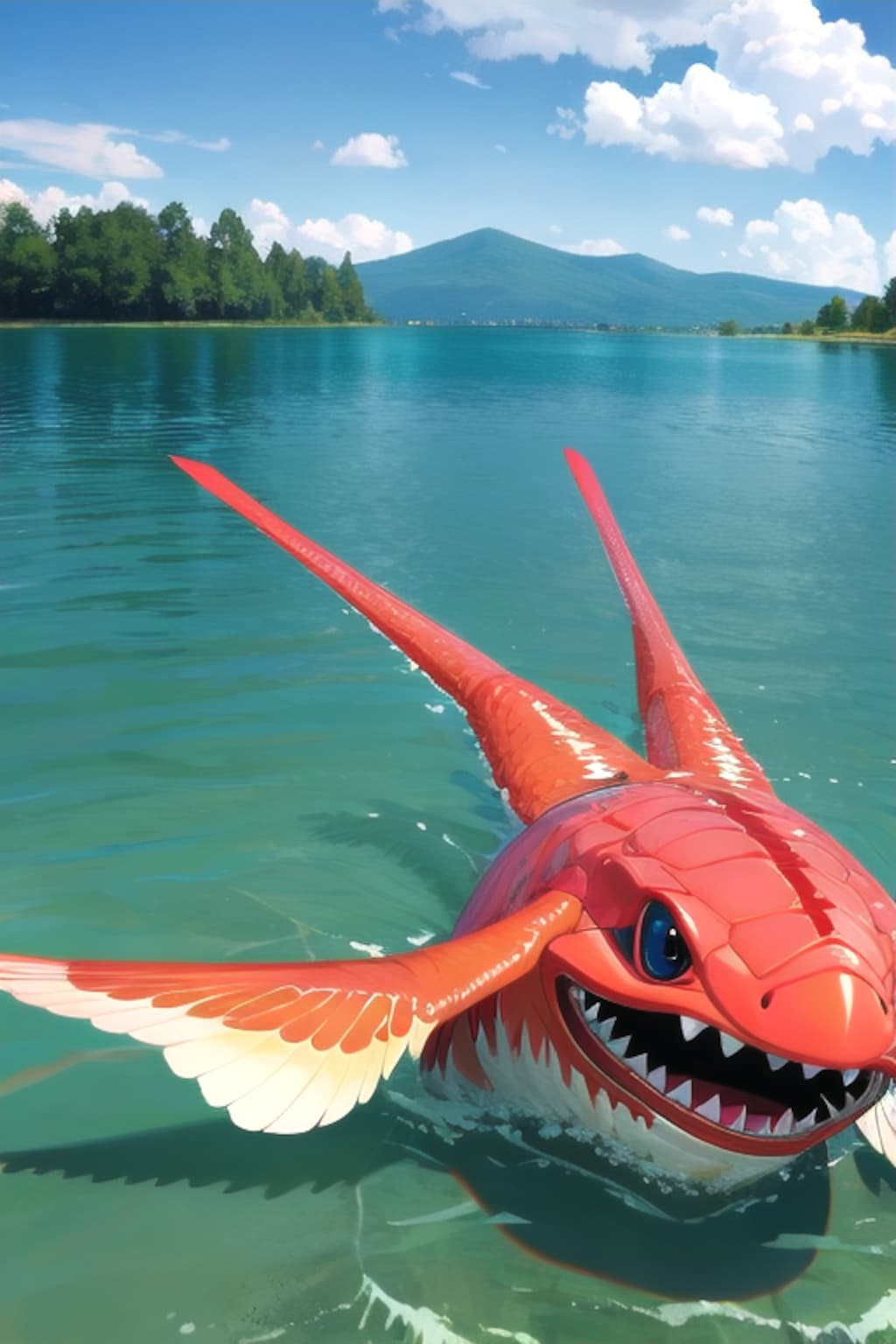 カユーガ湖の地底に潜むもの