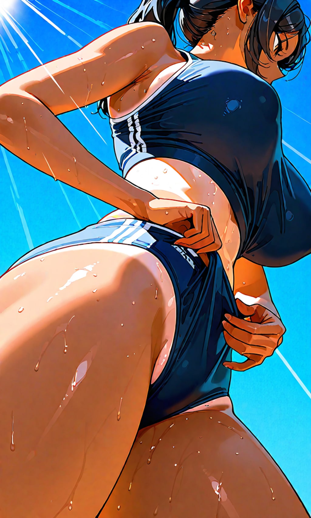 陸上部女子⑲