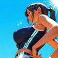 陸上部女子⑲ 3枚目