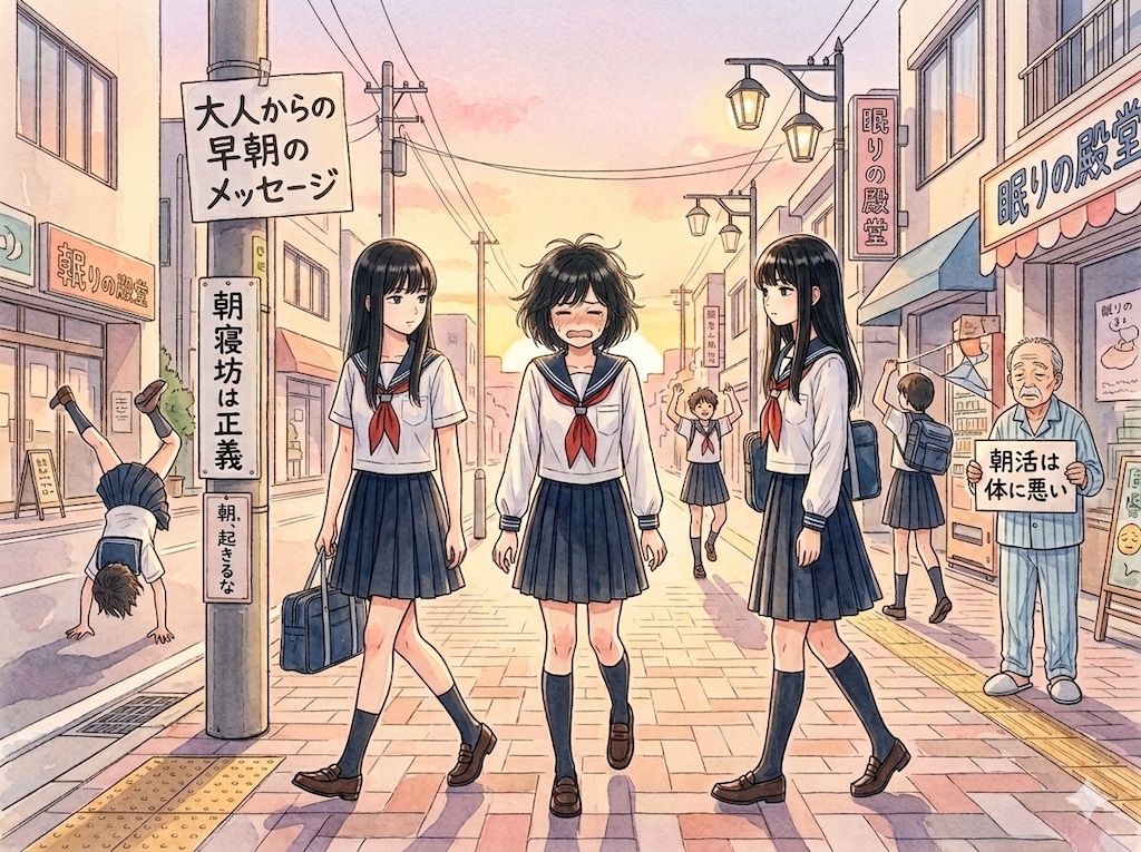 寝ぐせ