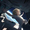 宇宙船にいる金髪ショートの子 7枚目
