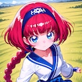プリキュア風魔法少女、In小織くん 4枚目