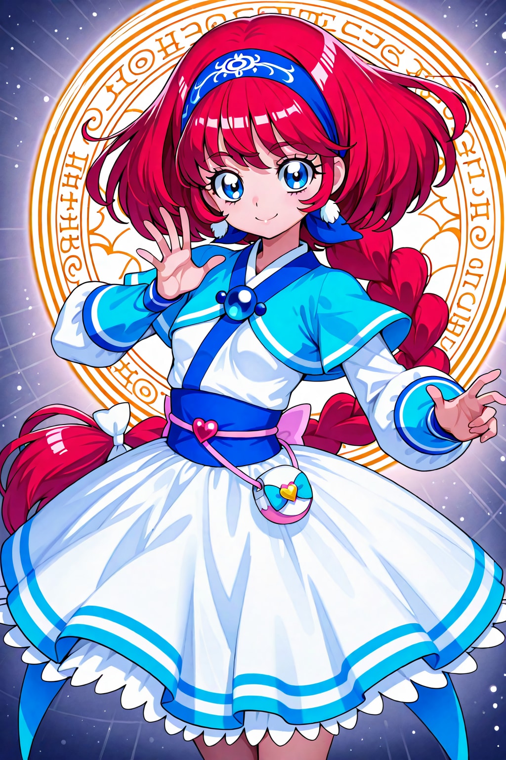 プリキュア風魔法少女、In小織くん