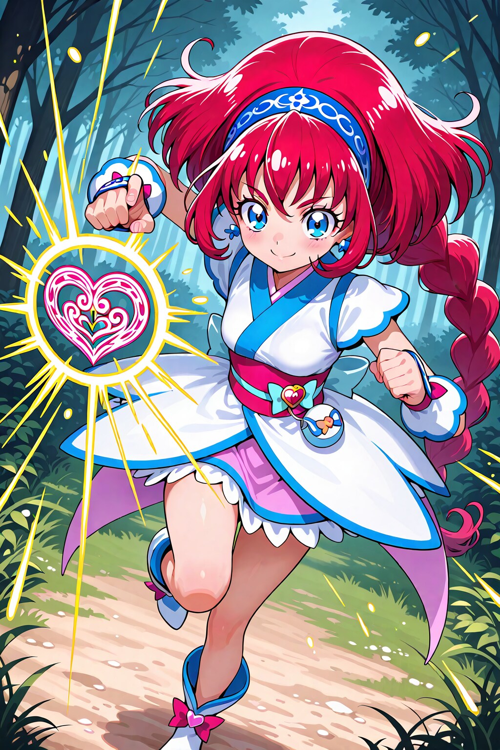 プリキュア風魔法少女、In小織くん