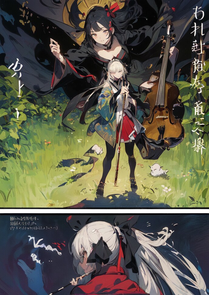 対決二景 | の人気AIイラスト・グラビア